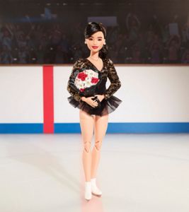 Olympian Kristi Yamaguchi is 'tickled pink' to inspire a Barbie doll