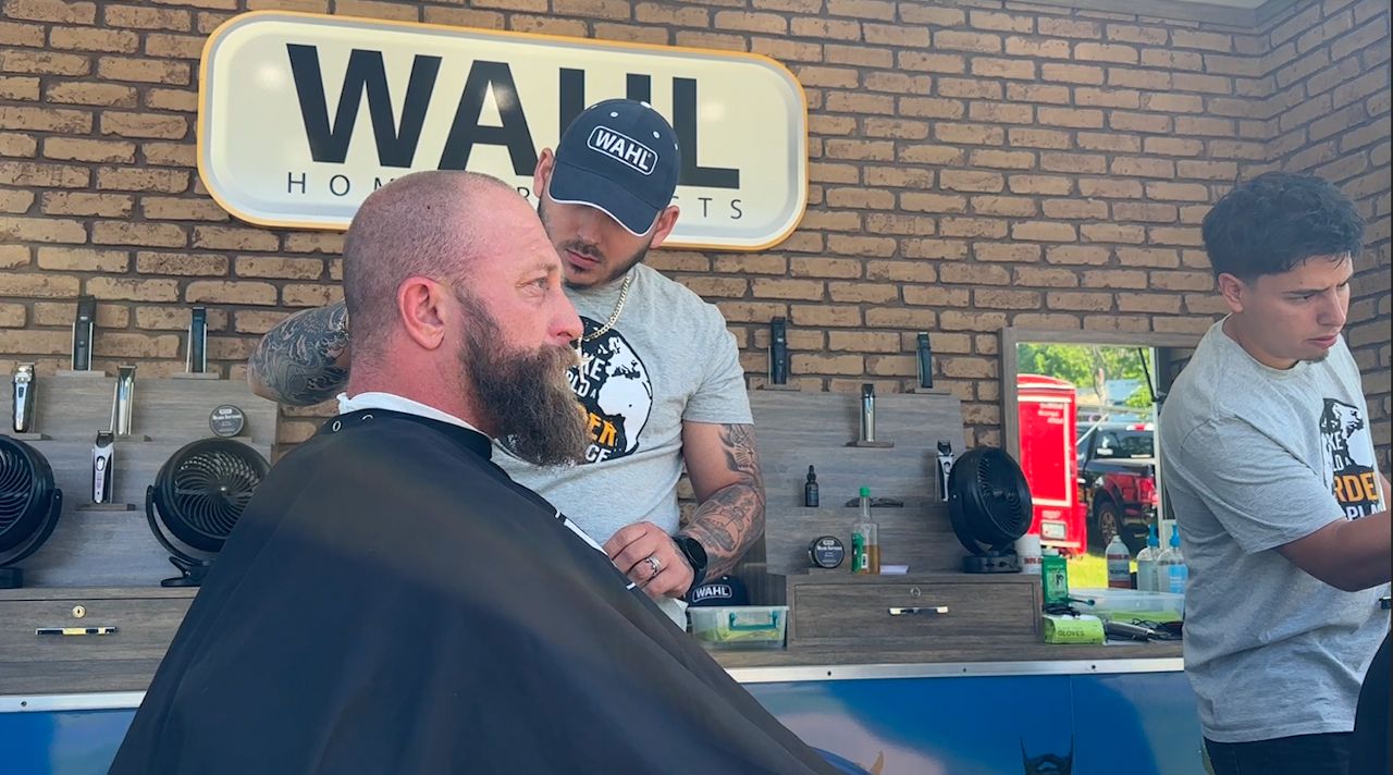 Wisconsin man's beard helps vets