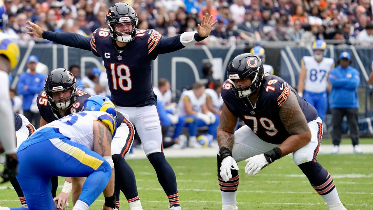 Caleb Williams leads Bears over Rams 24-18