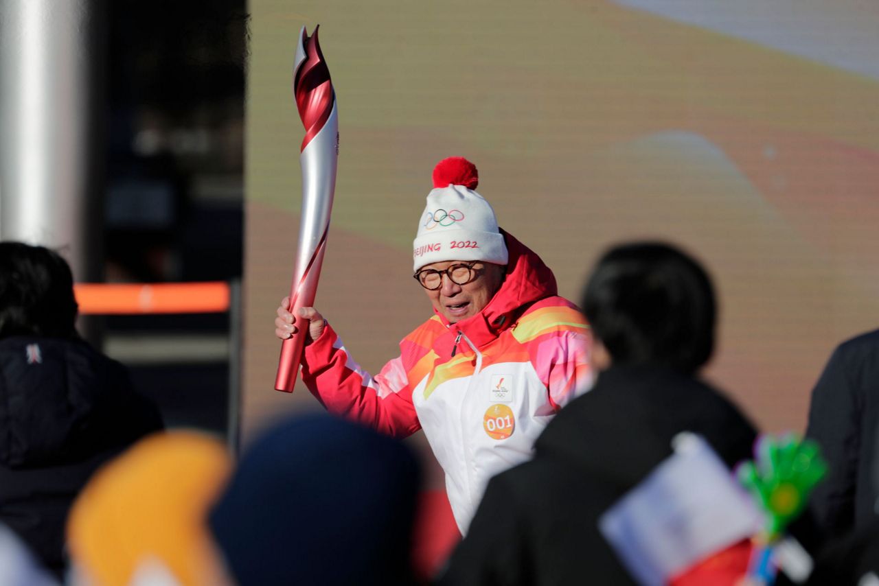 Shortened Olympic Torch Relay Starts For Beijing Games