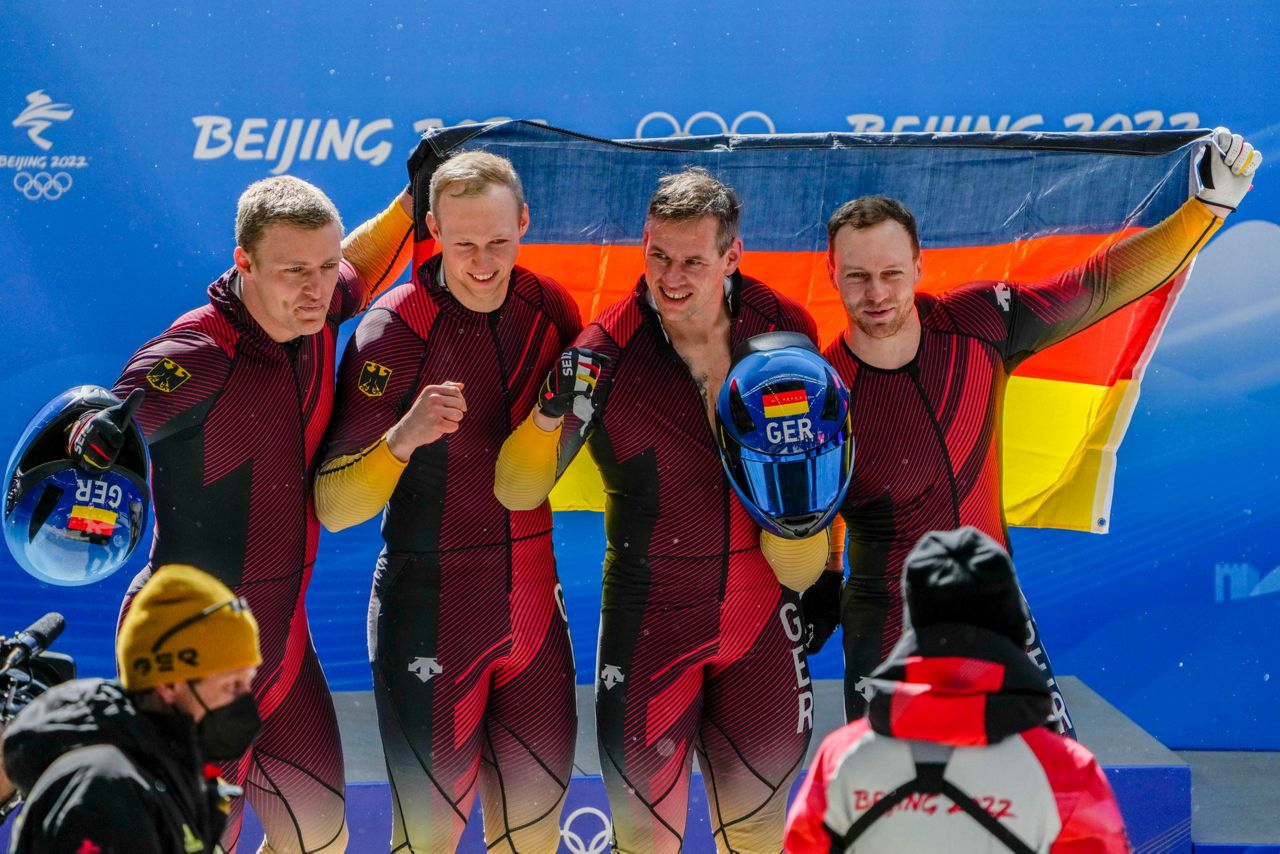 Friedrich gets 4th Olympic bobsled gold as Germans dominate