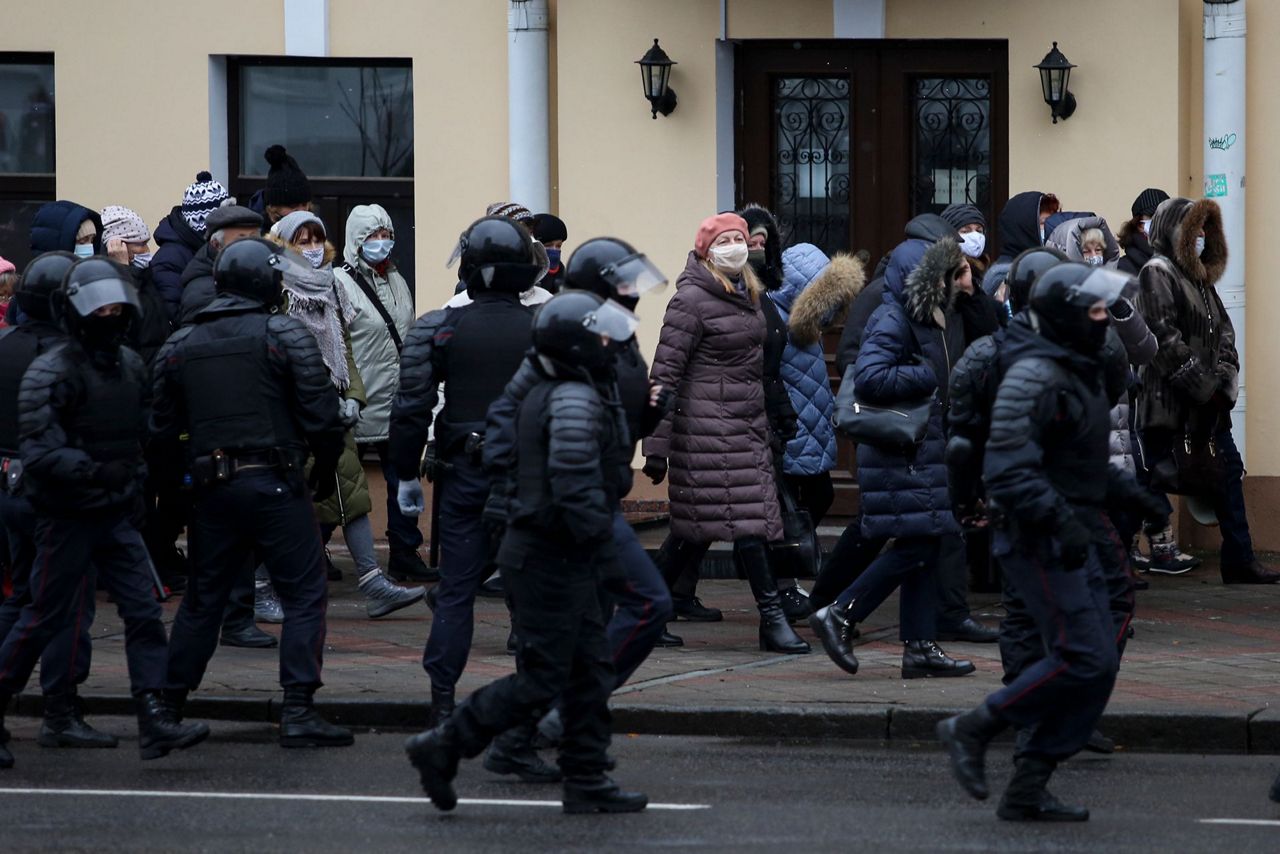 UN rights chief laments worsening situation in Belarus