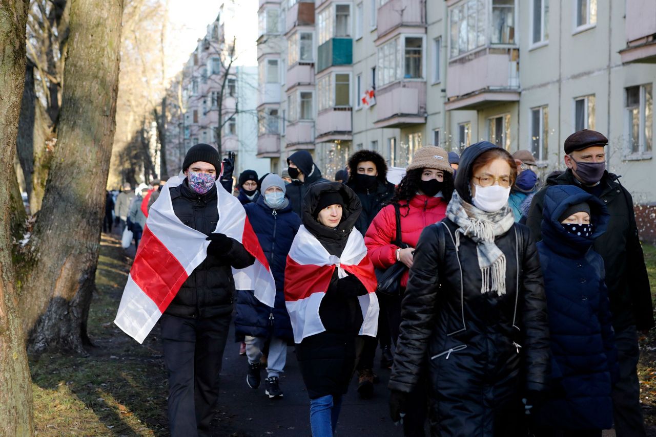 Over Detained In Belarus During Protests Against Leader