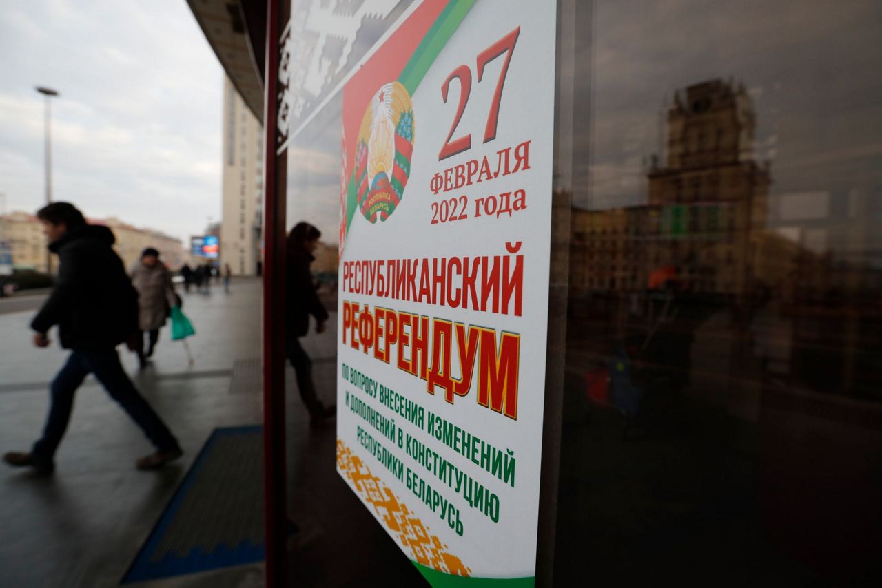 Belarus Holds Constitutional Vote As Crisis In Ukraine Rages