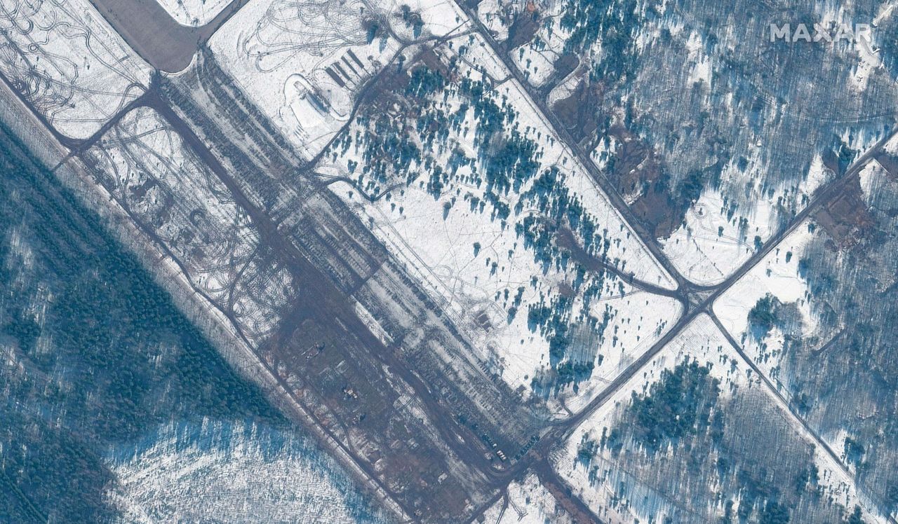 Спутниковые снимки Украины 2022