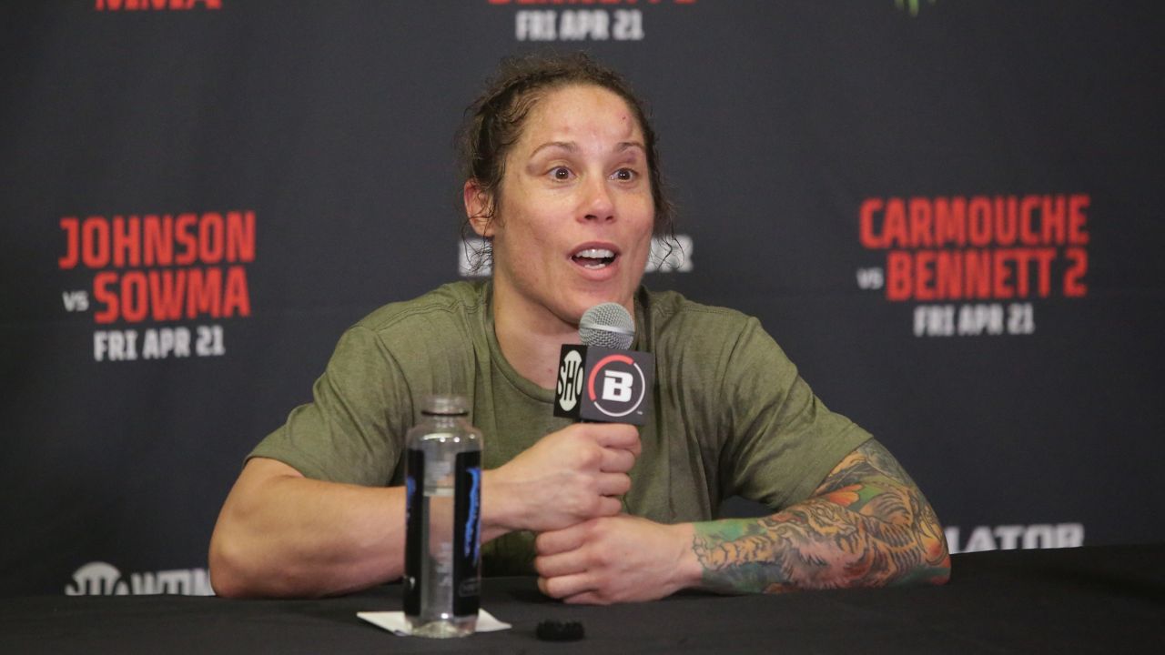 Bellator flyweight champion Liz Carmouche didn't hold back on the subject of Deanna Bennett's professionalism after she submitted Bennett, who missed weight for the fight, in the fourth round on Friday night at Bellator 294.