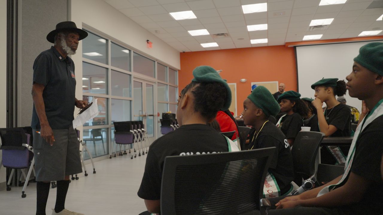 Juneteenth flag creator educates Tampa students about the process and heritage