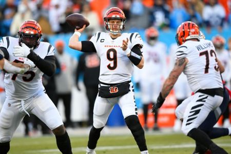 Bengals overcome Burrow getting sacked 9 times as McPherson kicks them to  AFC title game