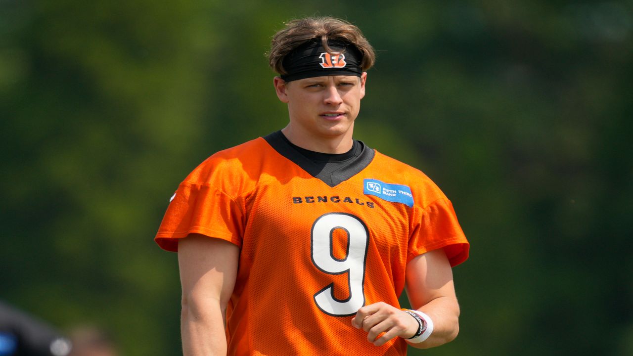 Bengals quarterback Joe Burrow is back at practice