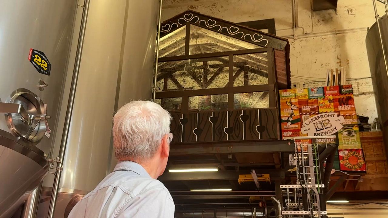 Bernie Brewer's old chalet continues to draw baseball fans to Milwaukee brewery