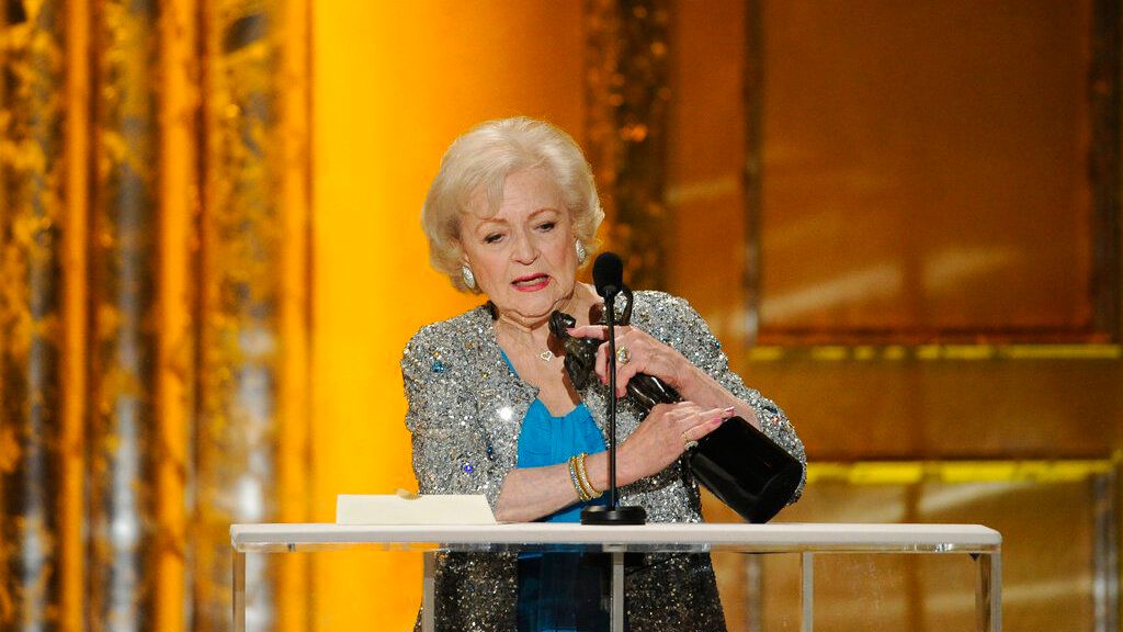 Betty White, la 