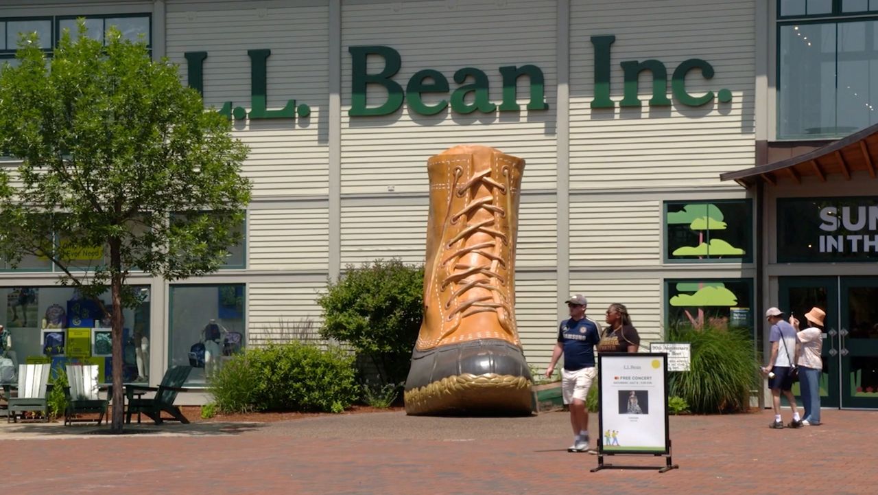 Maine retailer LL Bean is planning to open a new outlet store in Biddeford. The store will employ about 30 people and is expected to open in April 2025 (File photo)