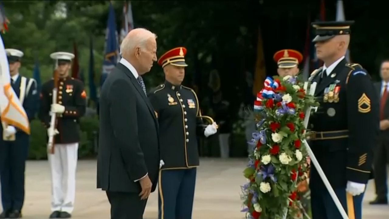 Biden discurso Arlington.