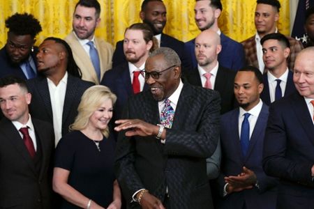 Biden hosts World Series-winning Astros at White House