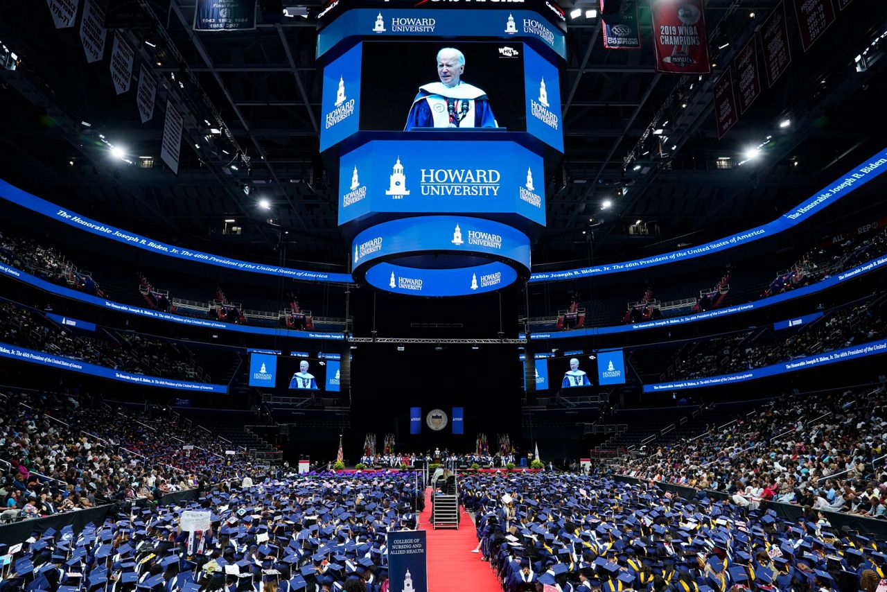 Biden to graduates of historically Black Howard University US history