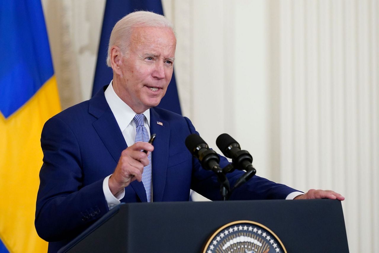 Biden formalizes US support for Finland, Sweden joining NATO