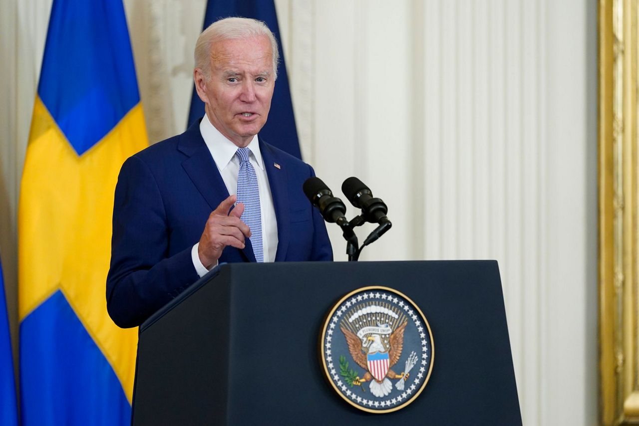 Biden formalizes US support for Finland, Sweden joining NATO