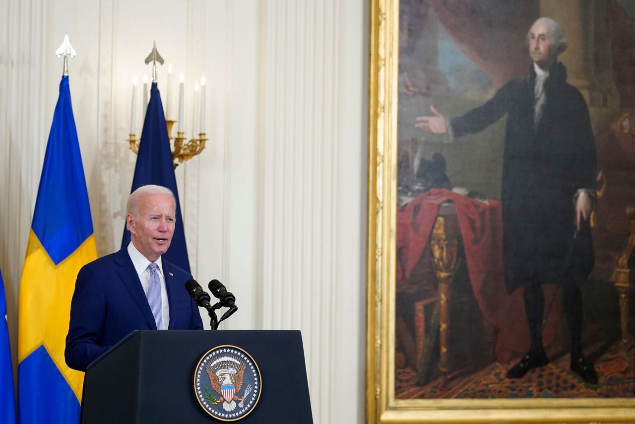 Biden formalizes US support for Finland, Sweden joining NATO