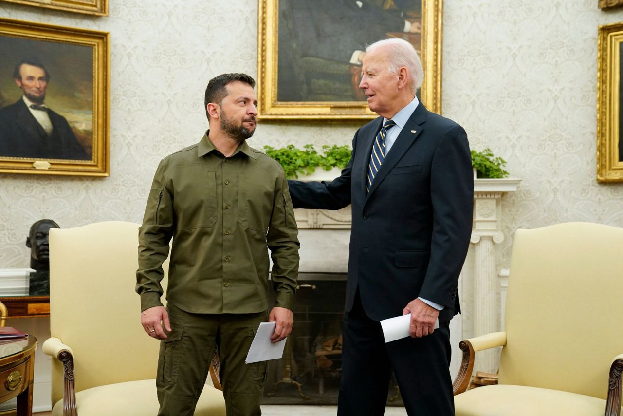 Biden suggests he has path around Congress to get more aid to Ukraine ...