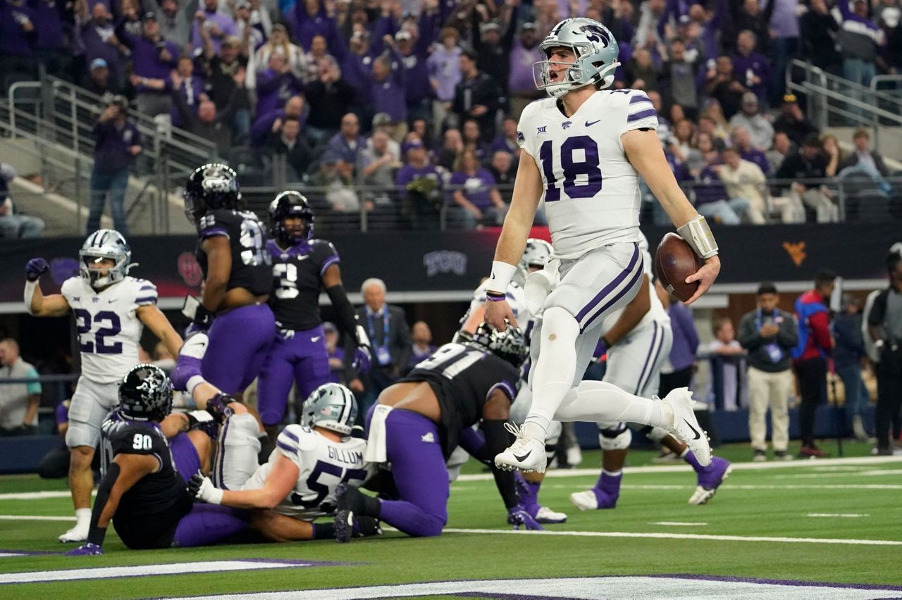 No. 3 TCU loses 31-28 in OT to K-State in Big 12 title game