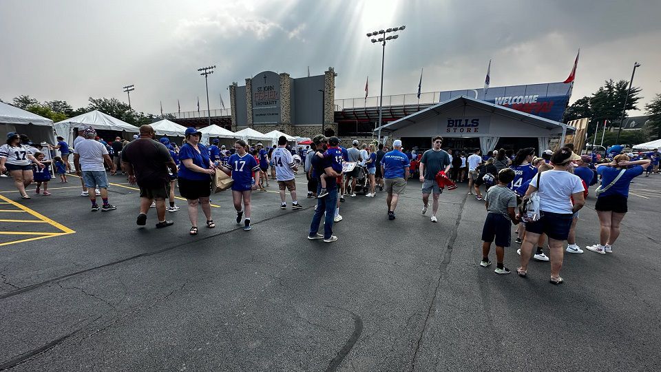 Bills training camp kicks off at St. John Fisher University