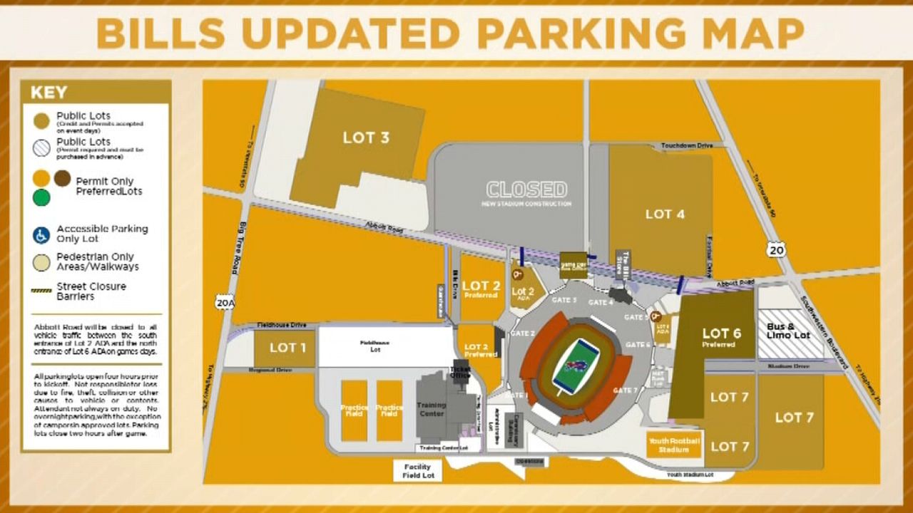 Highmark Stadium Seating Chart 