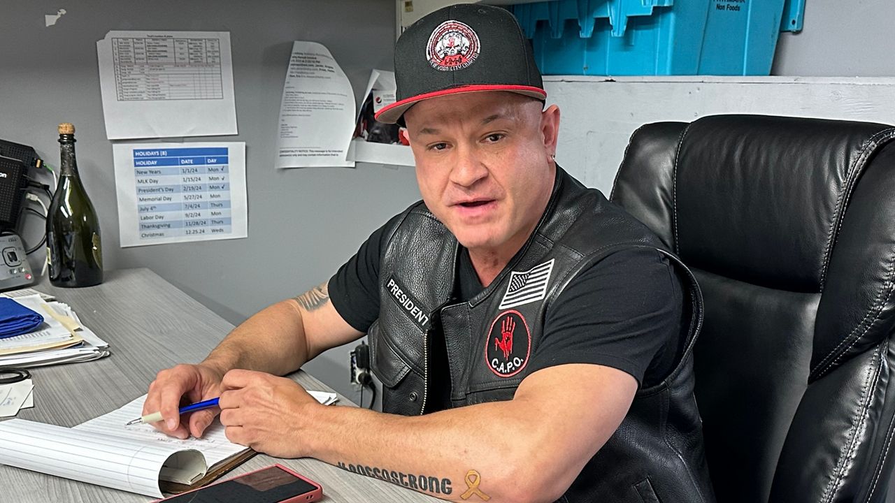 Billy Contreras started the Child Abuse Prevention Organization, or C.A.P.O., to help kids dealing with cancer and other traumas. (Spectrum News NY1/Chelsea Katz)