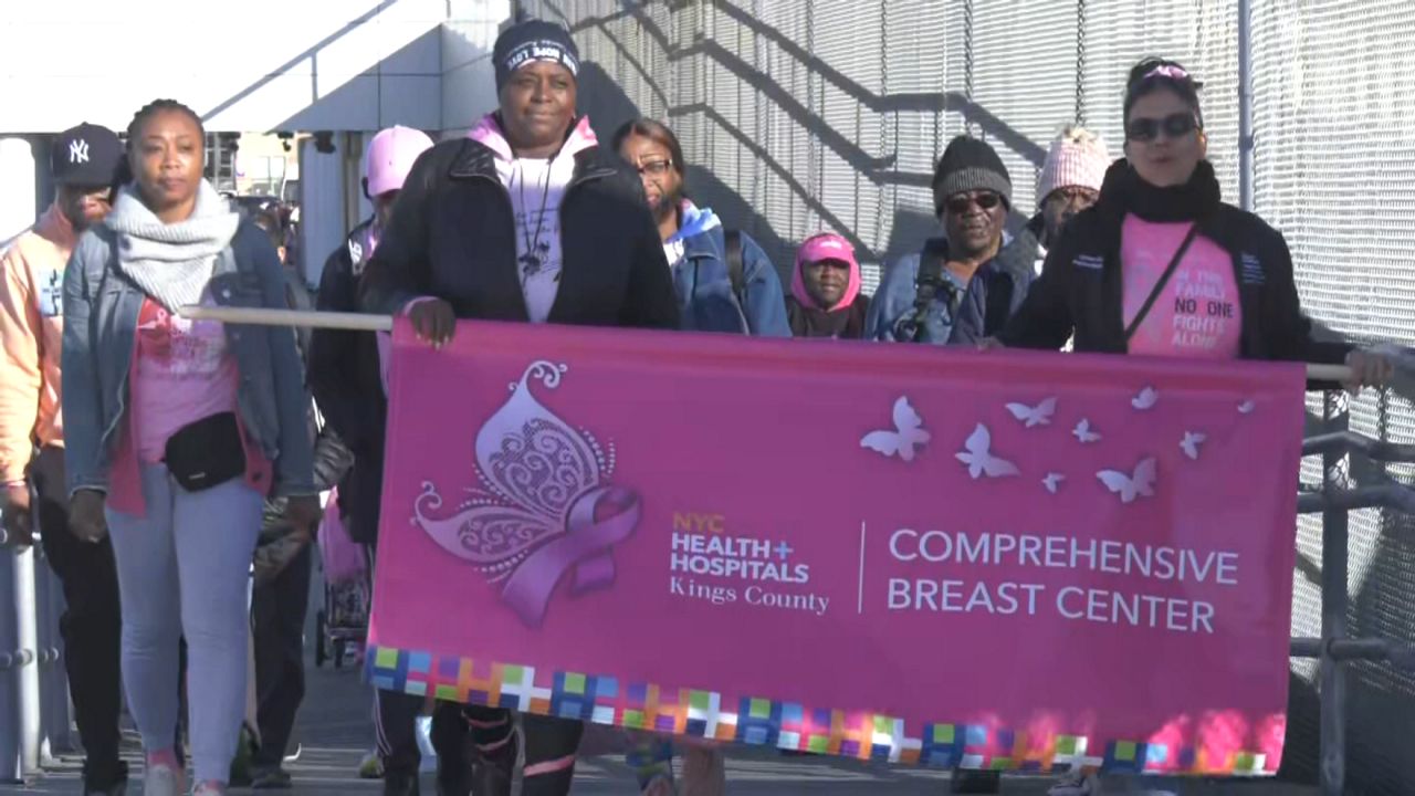 breast cancer walk new york