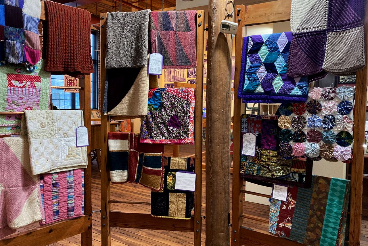 Handmade blankets refugees, immigrants to U.S.