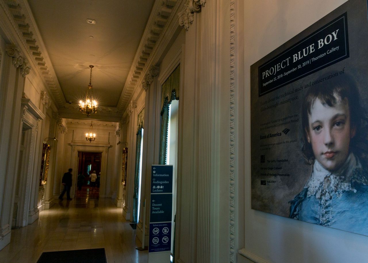 Art's iconic 'Blue Boy' gets major 250th birthday makeover