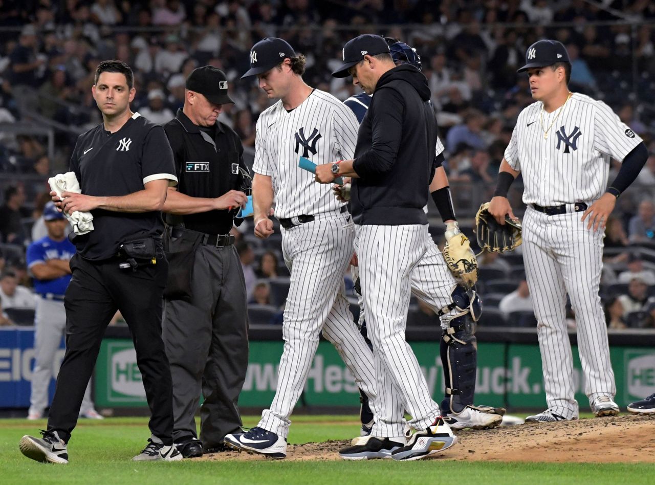 Yankees' yankees mlb jersey vest Gerrit Cole tests positive for