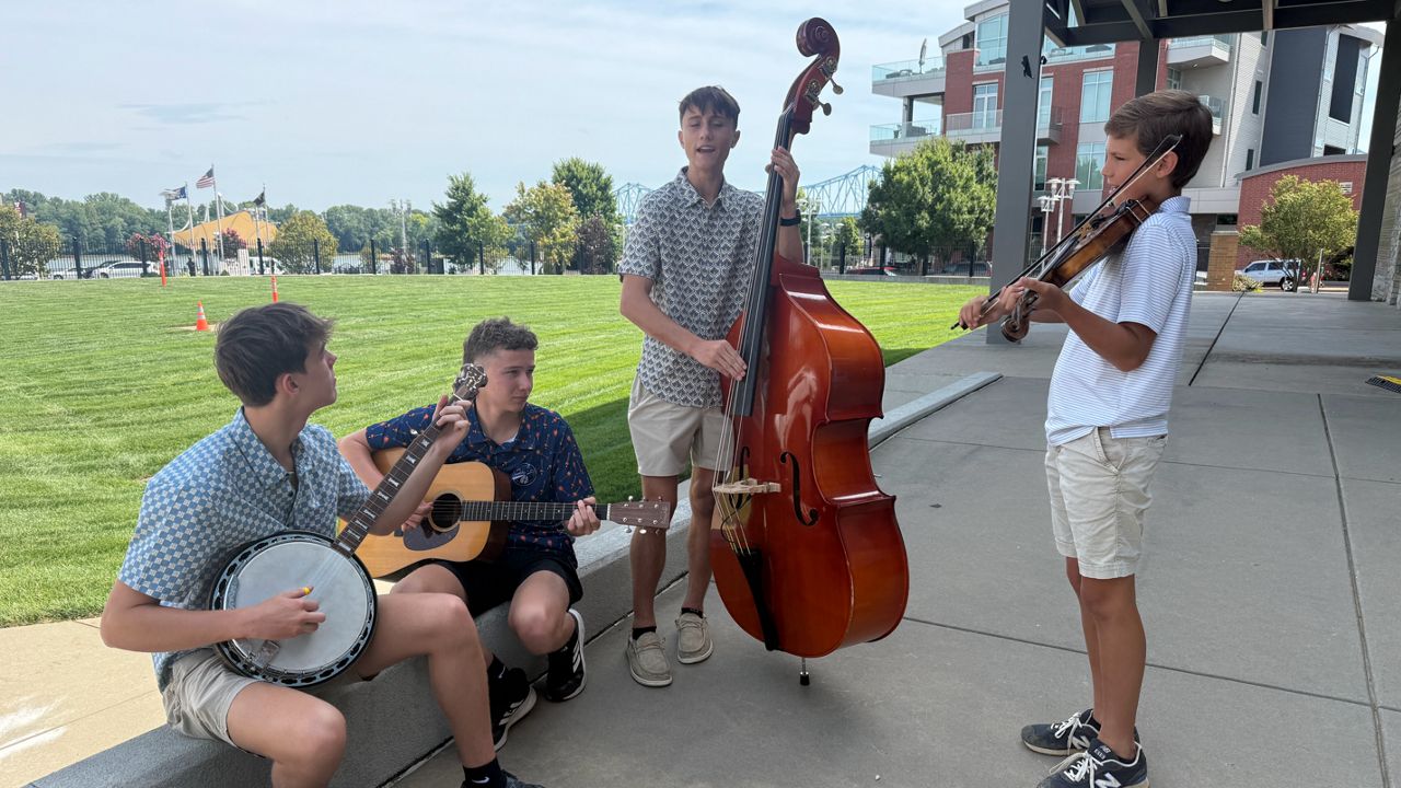 Owensboro's Blue Bridge Boys make their mark on bluegrass scene