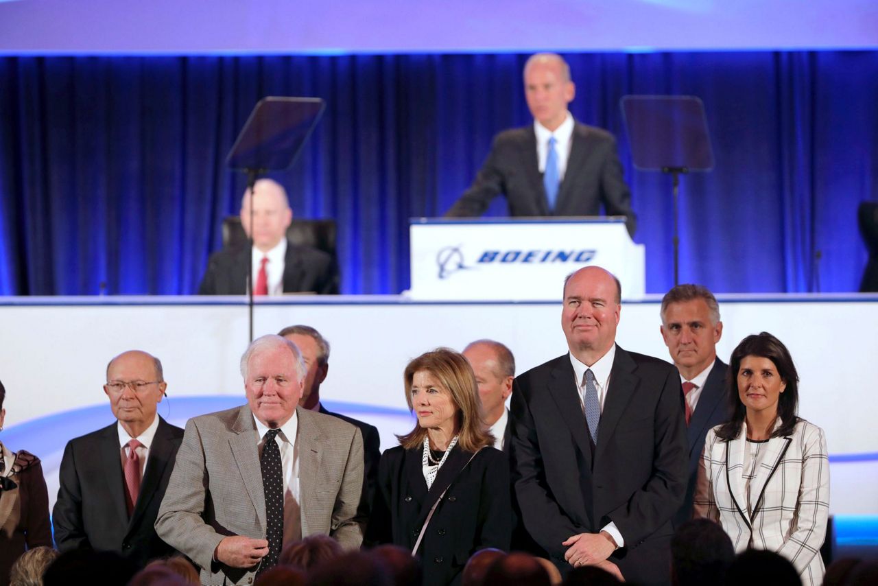 Boeing shareholders meet as company's plane faces scrutiny