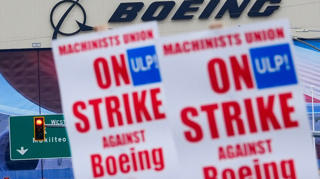 Boeing furlough plans during strike