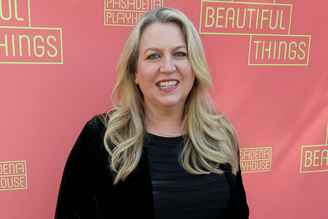 FILE - Cheryl Strayed arrives at the opening night of "Tiny Beautiful ...