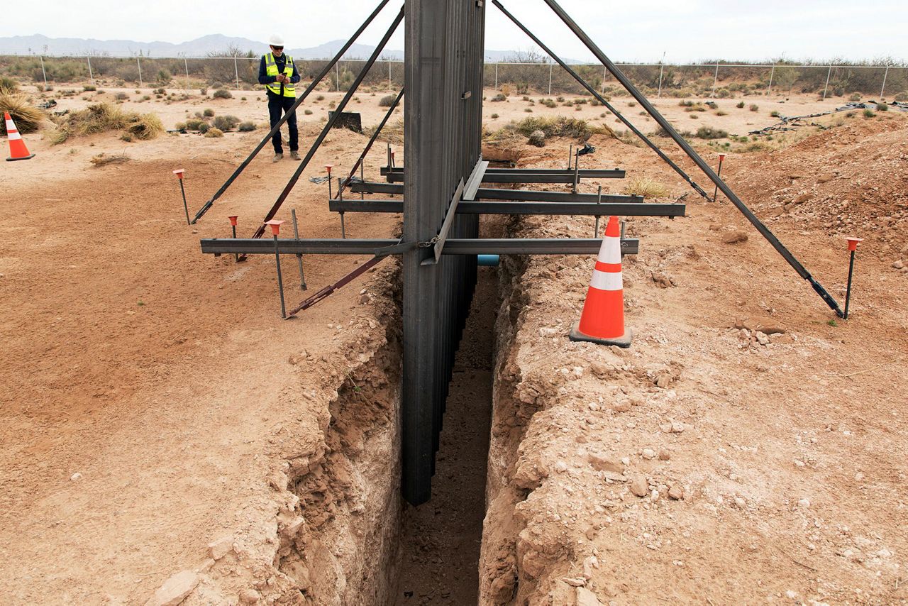 Nearly $1B in contracts awarded for border fence sections
