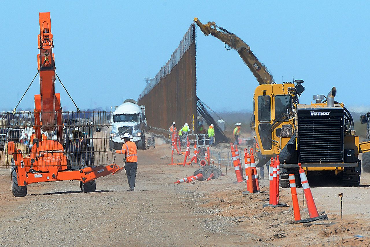More border wall plans as critics push to end construction