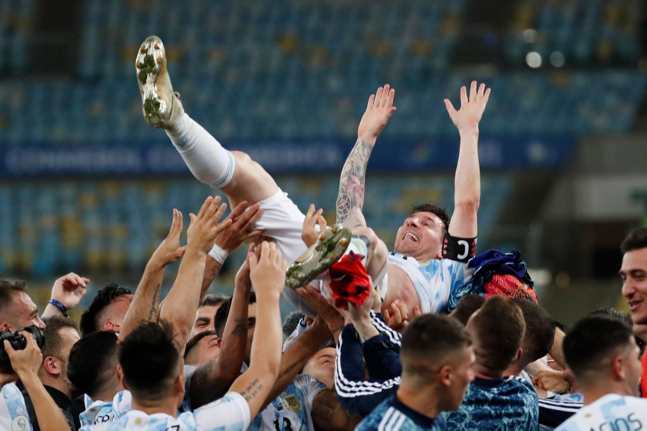 Messi's Argentina Beats Brazil 1-0, Wins Copa America Title