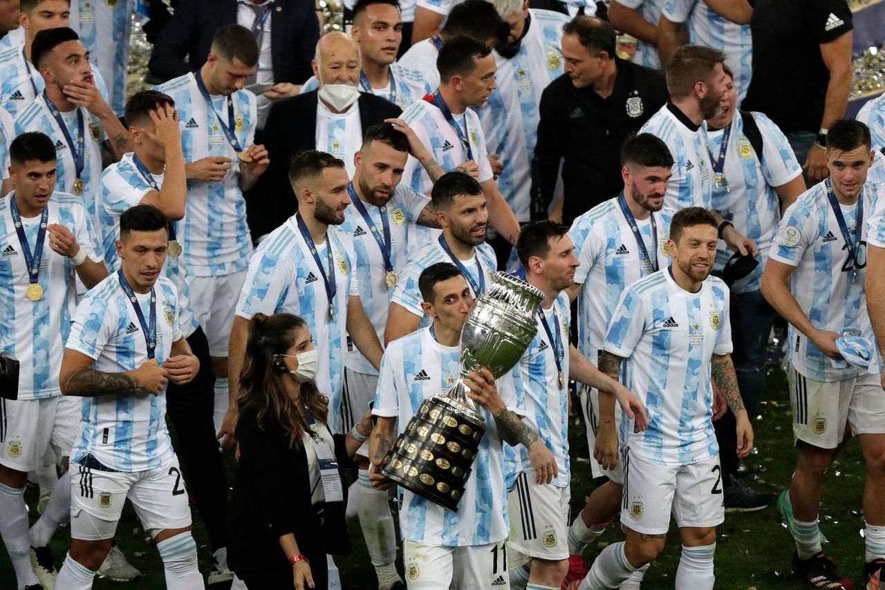 Messis Argentina Beats Brazil 1 0 Wins Copa America Title 1844