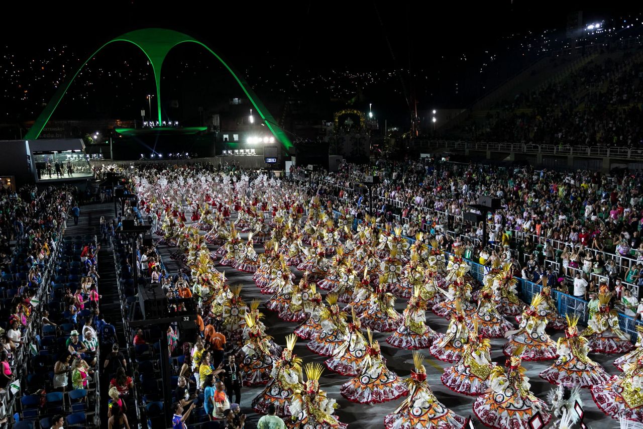 Rio's flamboyant Carnival parade is back after the pandemic