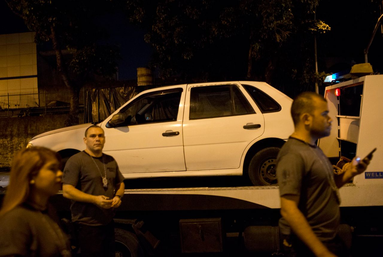 Rio police recreate murder scene of black councilwoman