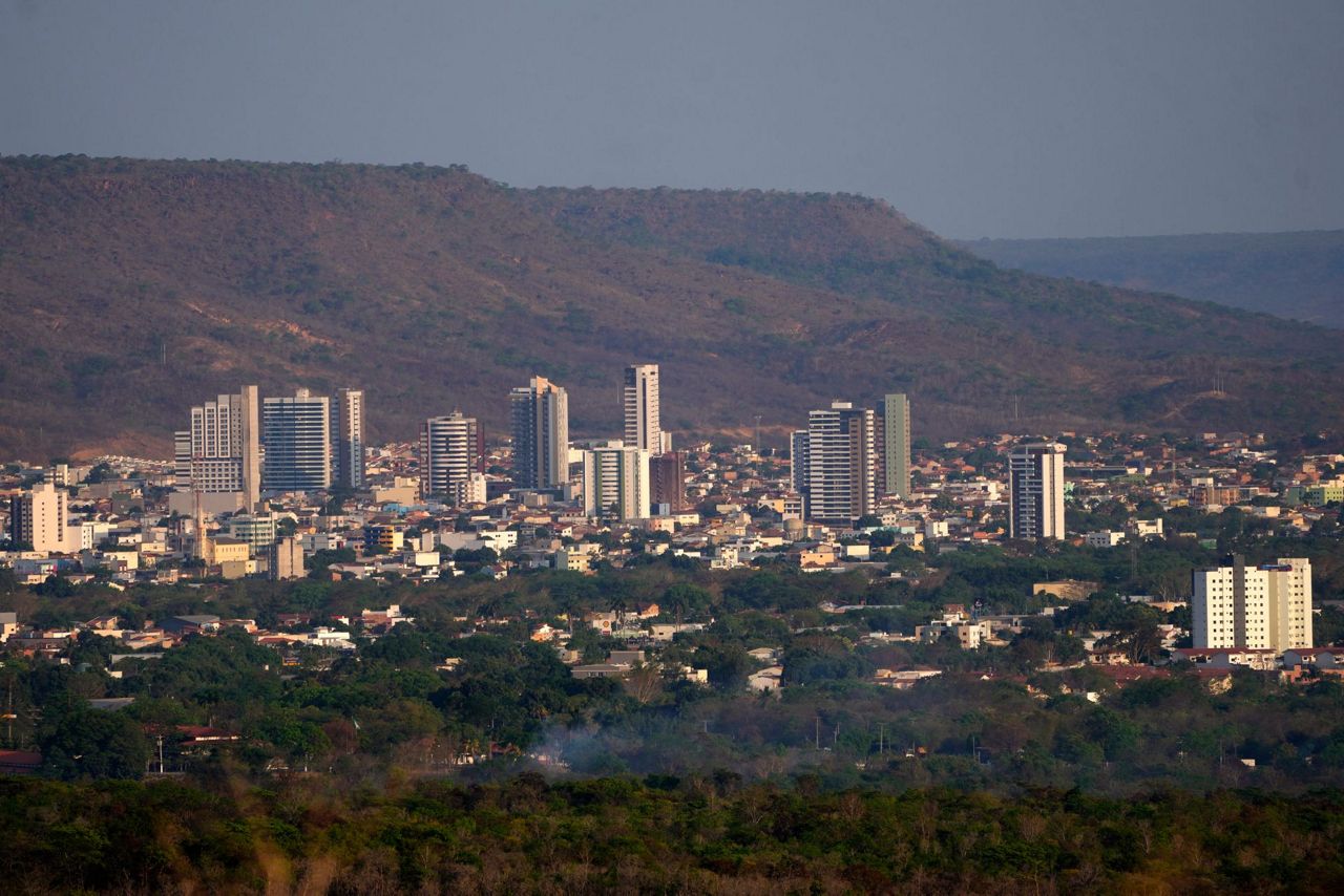 Brazil’s firefighters battle wildfires raging during rare late-winter ...