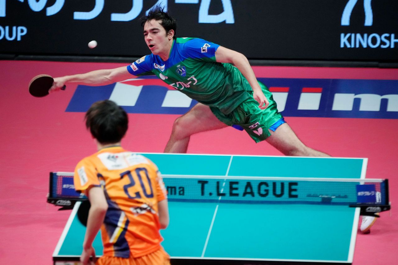 Brazilian beats Chinese at their own game table tennis