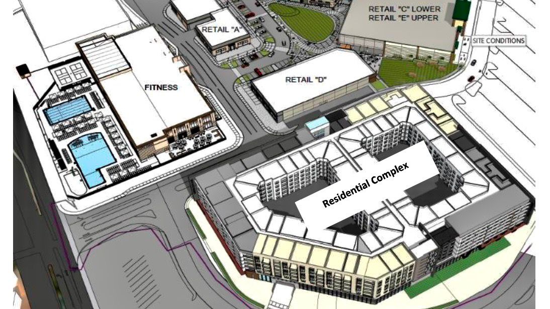 Simon Seeks Brea S Approval Of Mall Redevelopment Project   Brea Mall Siteplan CourtesyBrea