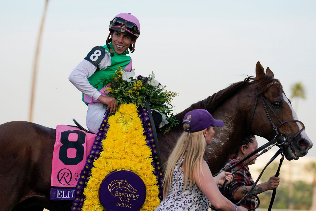 Irad Ortiz Jr. wins his fifth Bill Shoemaker Award as the outstanding