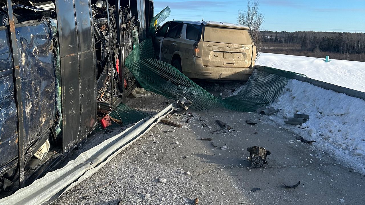 Sault news: Driver charged after police pull over badly damaged tractor  trailer on Hwy. 17