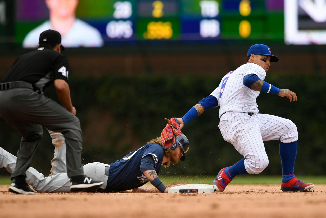 Cubs Báez Has A Hairline Thumb Fracture, Status Uncertain