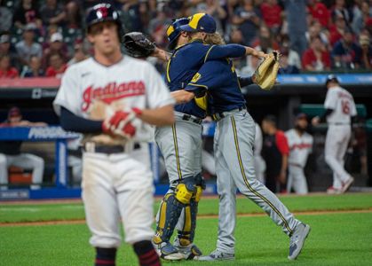 Burnes and Hader combine for second no-hitter in Brewers franchise