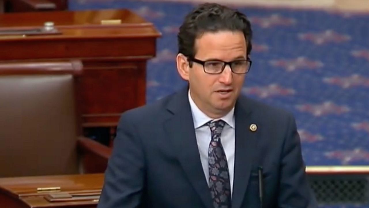 U.S. Sen. Brian Schatz said Congress must address disaster relief funding when it returns in November. (C-SPAN video capture)