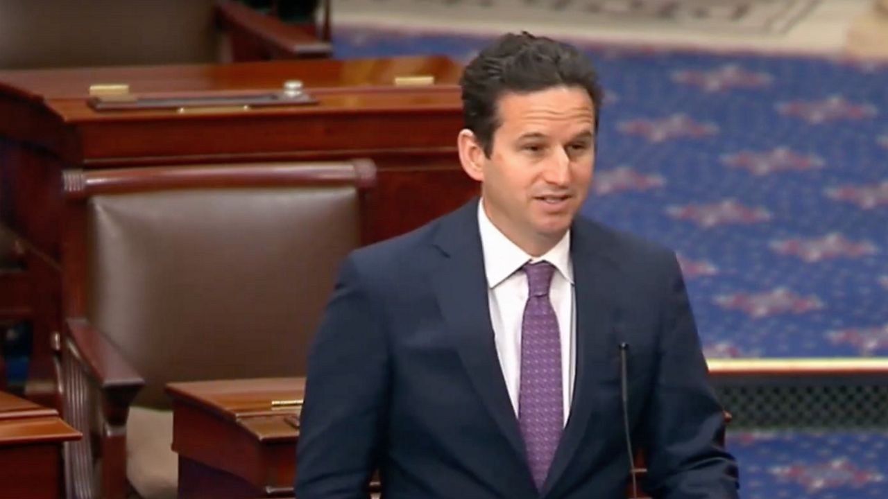 U.S. Brian Schatz said time is running out to provide recovery funding to disaster-stricken areas across the United States. (CSPAN video capture)